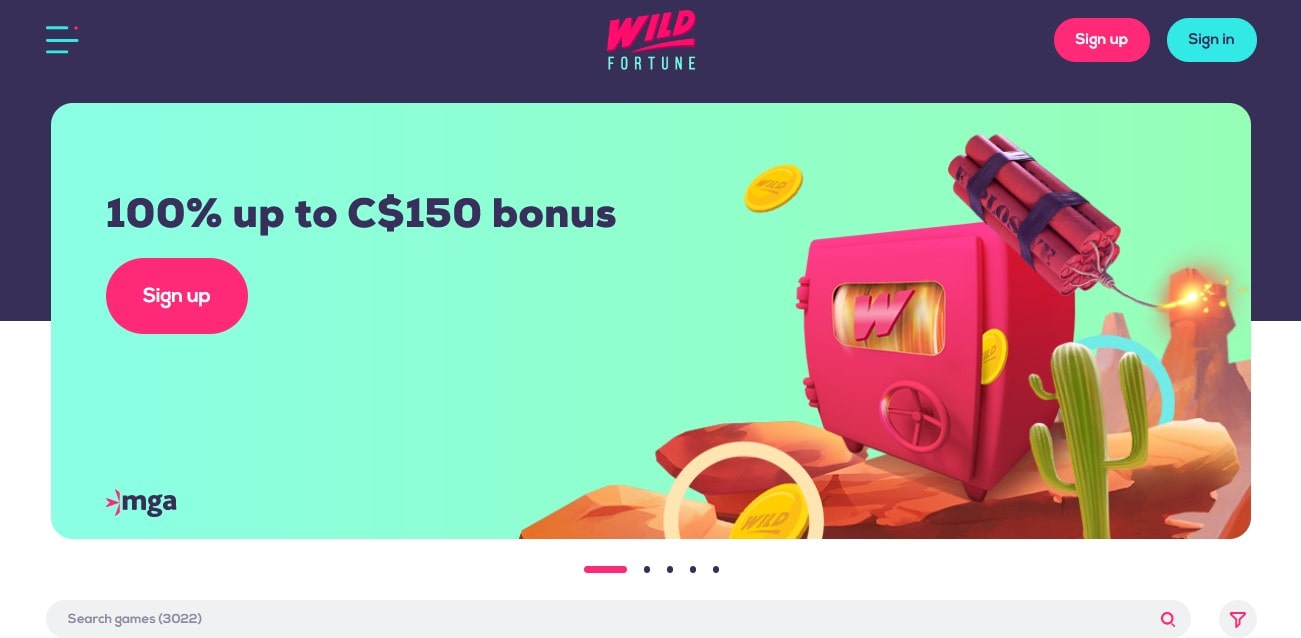 Wild Fortune Casino Bonus