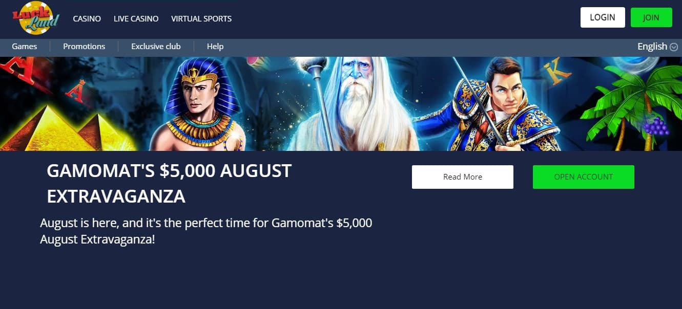 Luckland Casino Review