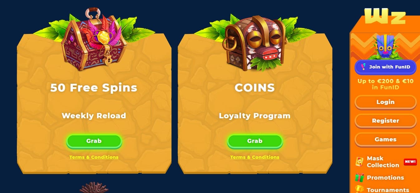 Wazamba Casino Bonuses