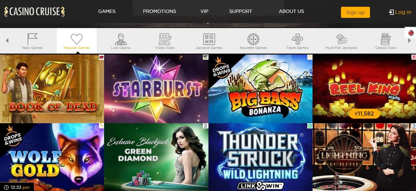 Casino Cruise Games
