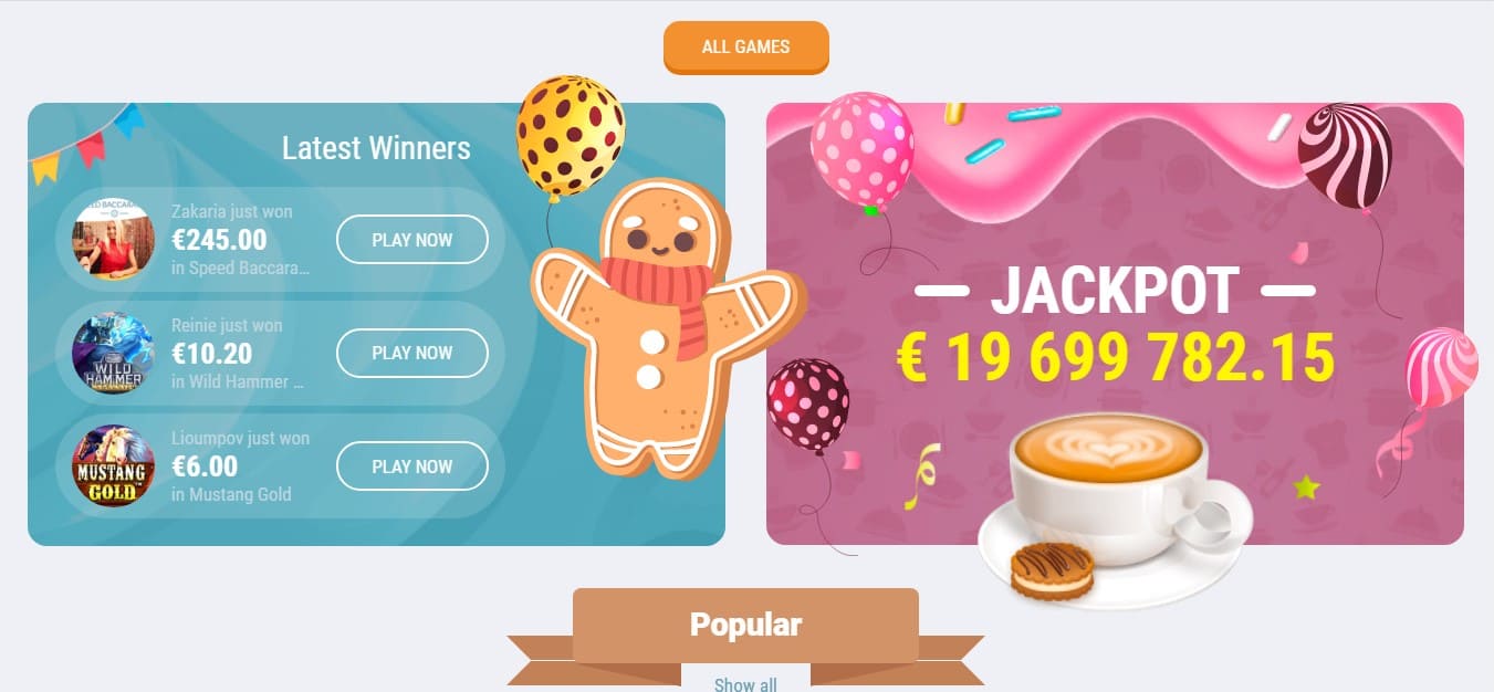 Cookie Casino Jackpot