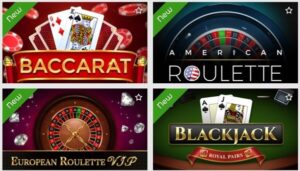 SlottoJam Casino Table Games